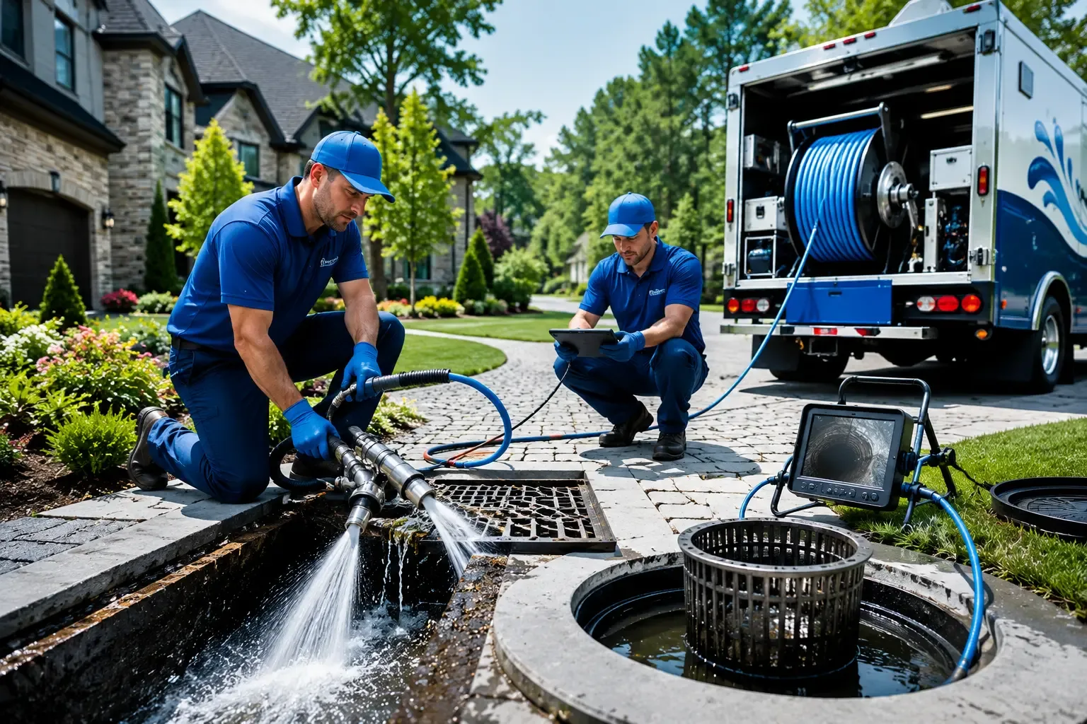 Local outdoor drain cleaning professionals in Mathews, AL